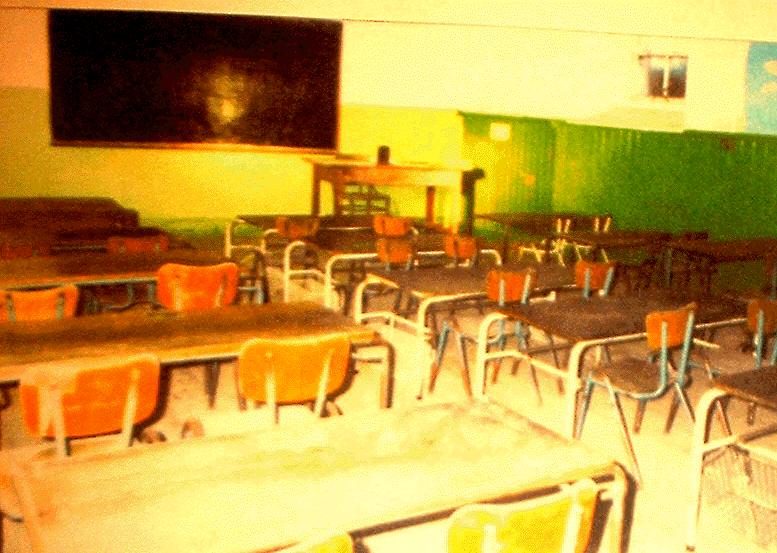 Interior of old School